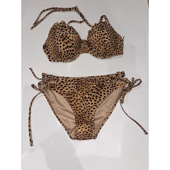 Shade & Shore NWT size 34B top/ M bottoms bikini set - Picture 4 of 9